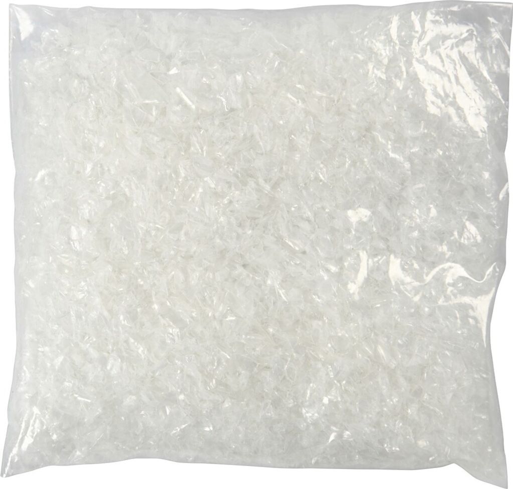 A bag of artificial snow.