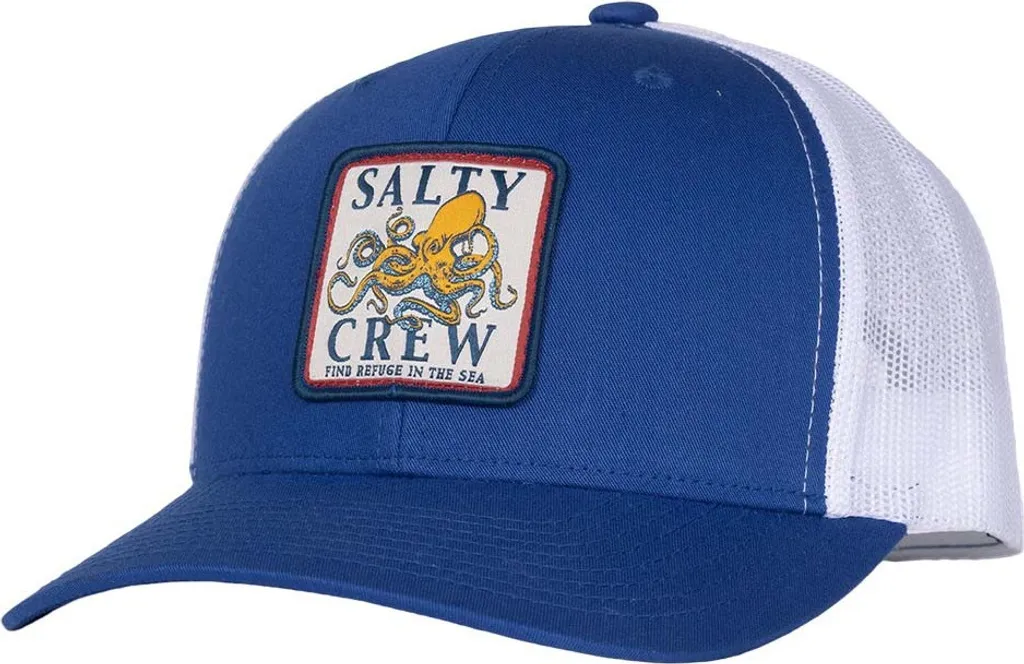 Casquette réglable Salty Crew Ink Slinger bleue contre la chaleur