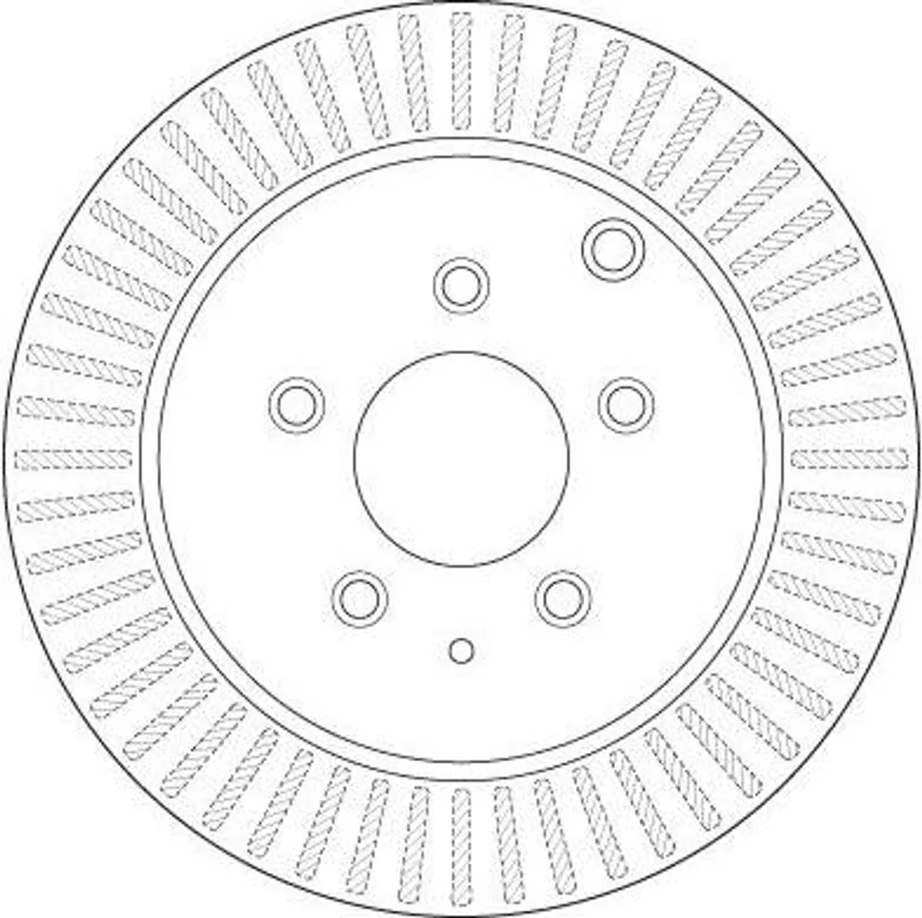 Disque de frein TRW DF6385 OE L20626251B haute performance pour CX-7