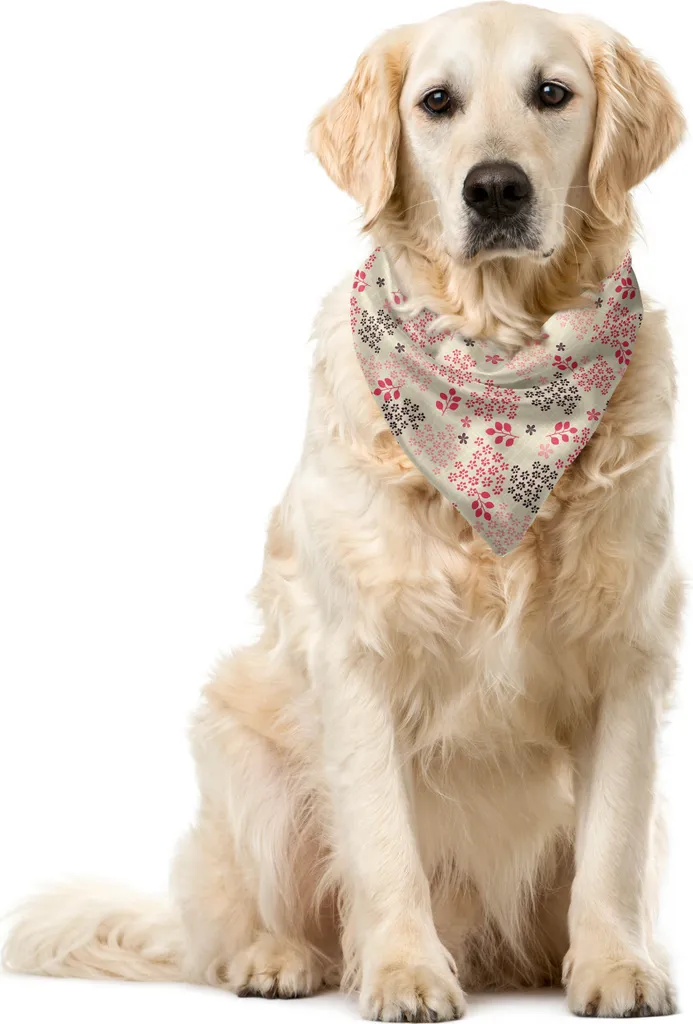 Foulard Bandana ABAKUHAUS Pet Luxury - Rosa Lilla Pastello 55x55