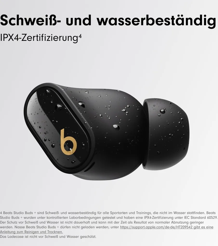 Écouteurs Bluetooth Apple Studio Buds+ avec Réduction Active du Bruit - 19