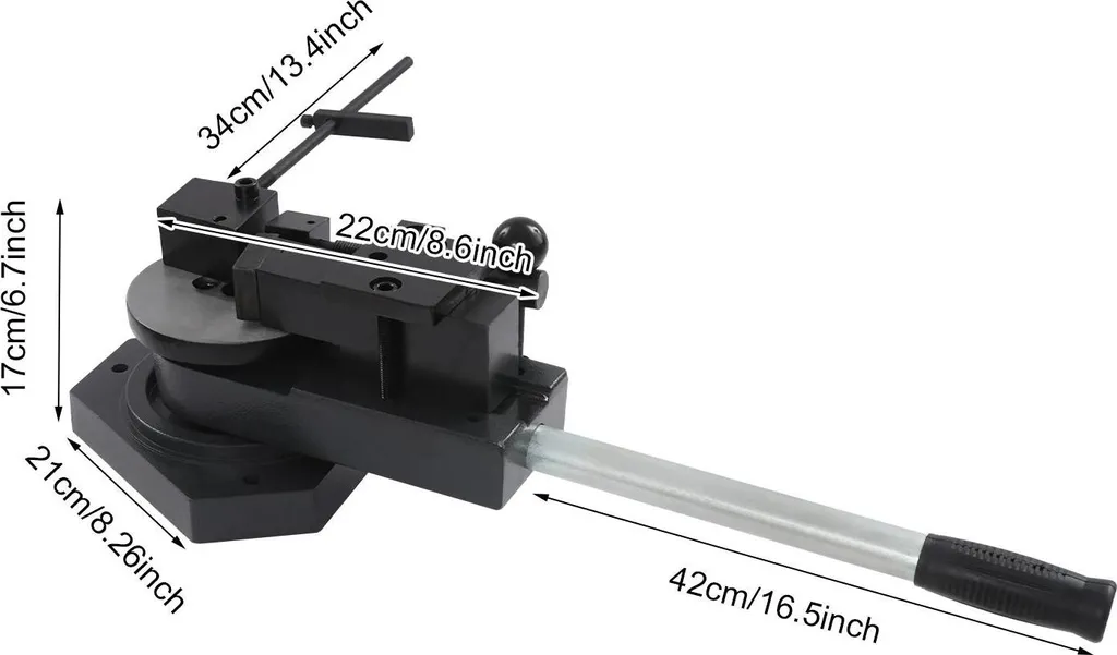 Cintreuse manuelle usage intensif 0-360° avec 3 matrices interchangeables - 2
