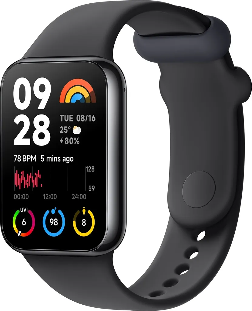Acquista Xiaomi Smart Band 8 Pro Nero: Migliora i Tuoi Allenamenti con GPS