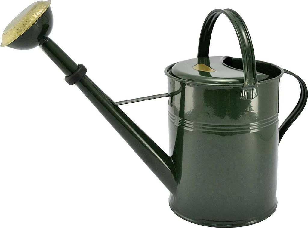 KOVOTVAR Gießkanne mit Messingbrause Deluxe 9 l grün 106305 Zdjęcie produktu 
