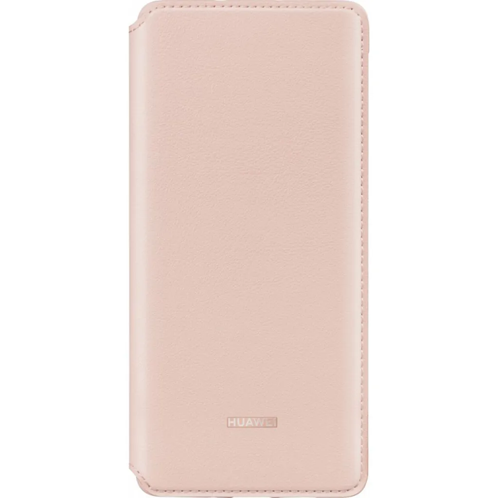 Étui Portefeuille Rose HW51992868 Huawei P30 Pro en Cuir Vegan