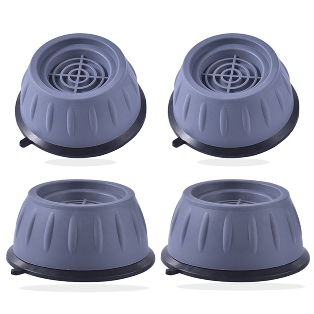 Anti-Vibrations-Gummifußpolster Anti-Rutsch-Fußschutzpolster-Schutzmatten Für Alle Waschmaschinentrockner 4 Stück Waschmaschinen-Fußpolster 