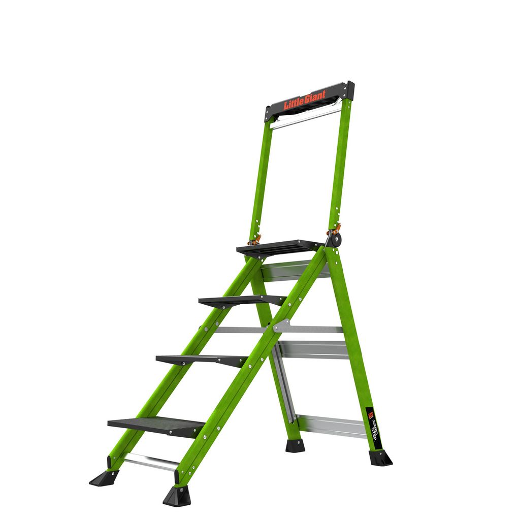 Rebrík Little Giant JUMBO STEP, 4 treden, Productafbeelding 