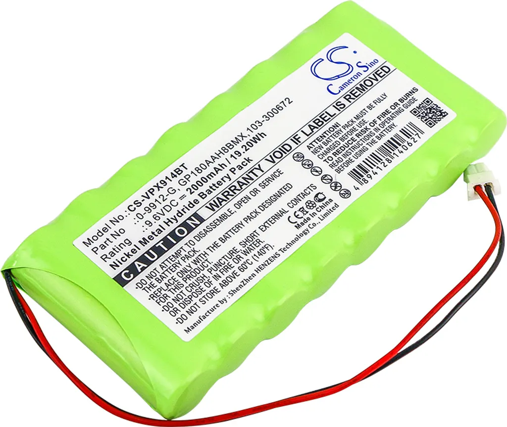 Batterie de Secours Alarme pour Visonic Powermaster 30 et Amber Select