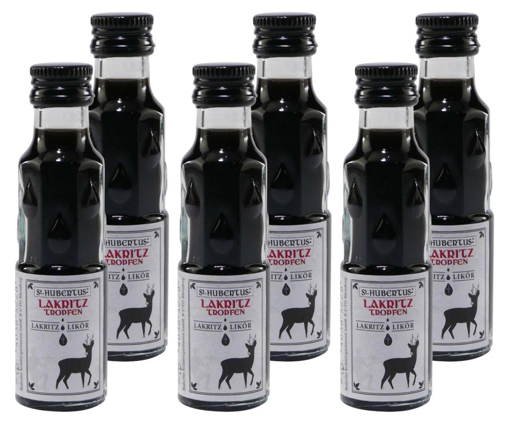 St. Hubertus Lakritz-Tropfen (24 x 0,02L) Produktbild 