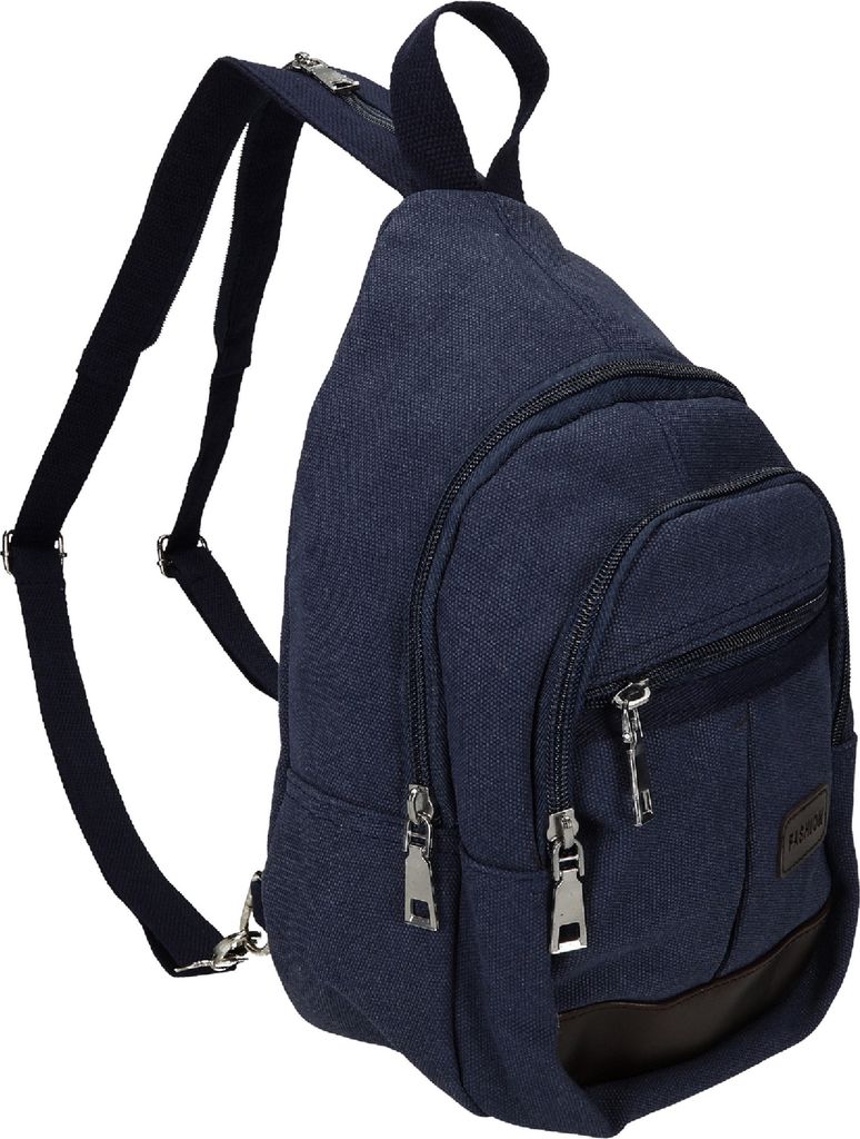 Betz Brusttasche Slingbag Rucksack Bikertasche Schultertasche Farbe: blau