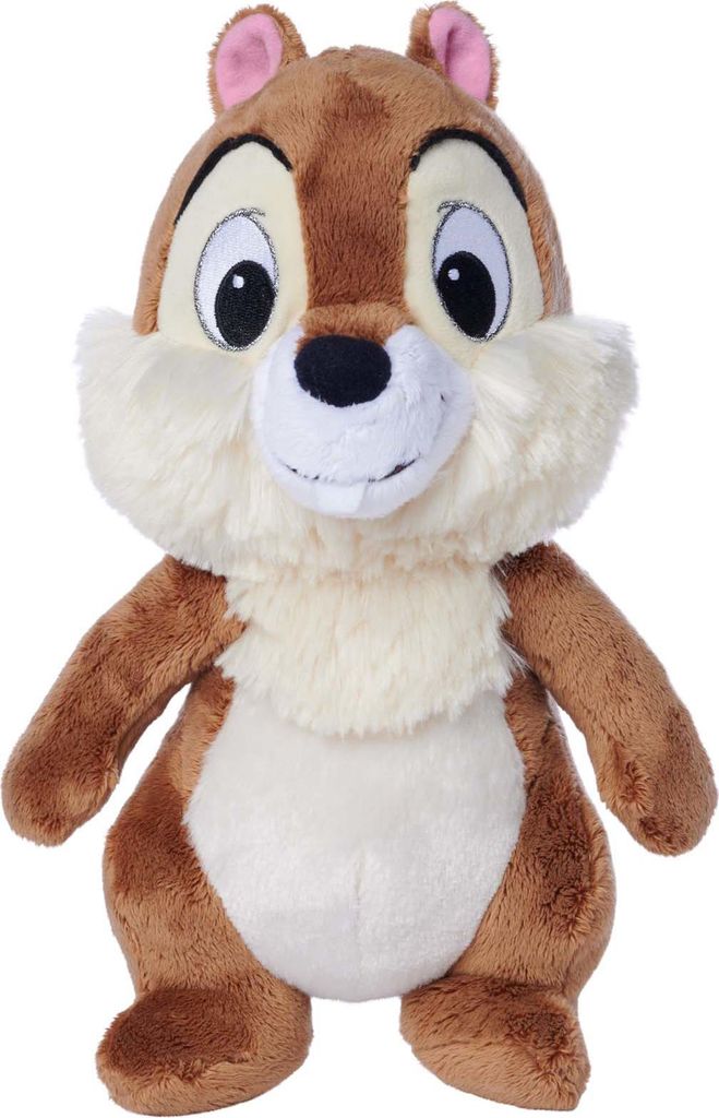 A plush toy of Chip from Disney's Chip 'n Dale.