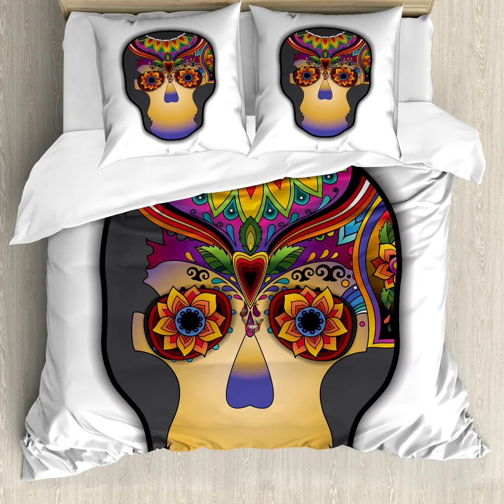 Copripiumino 155x220 ABAKUHAUS Stile Boho-Tattoo Chic