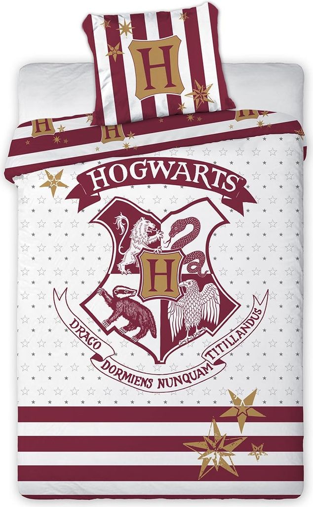 Kinderbettwäsche Harry Potter 140x200+1x70x90cm