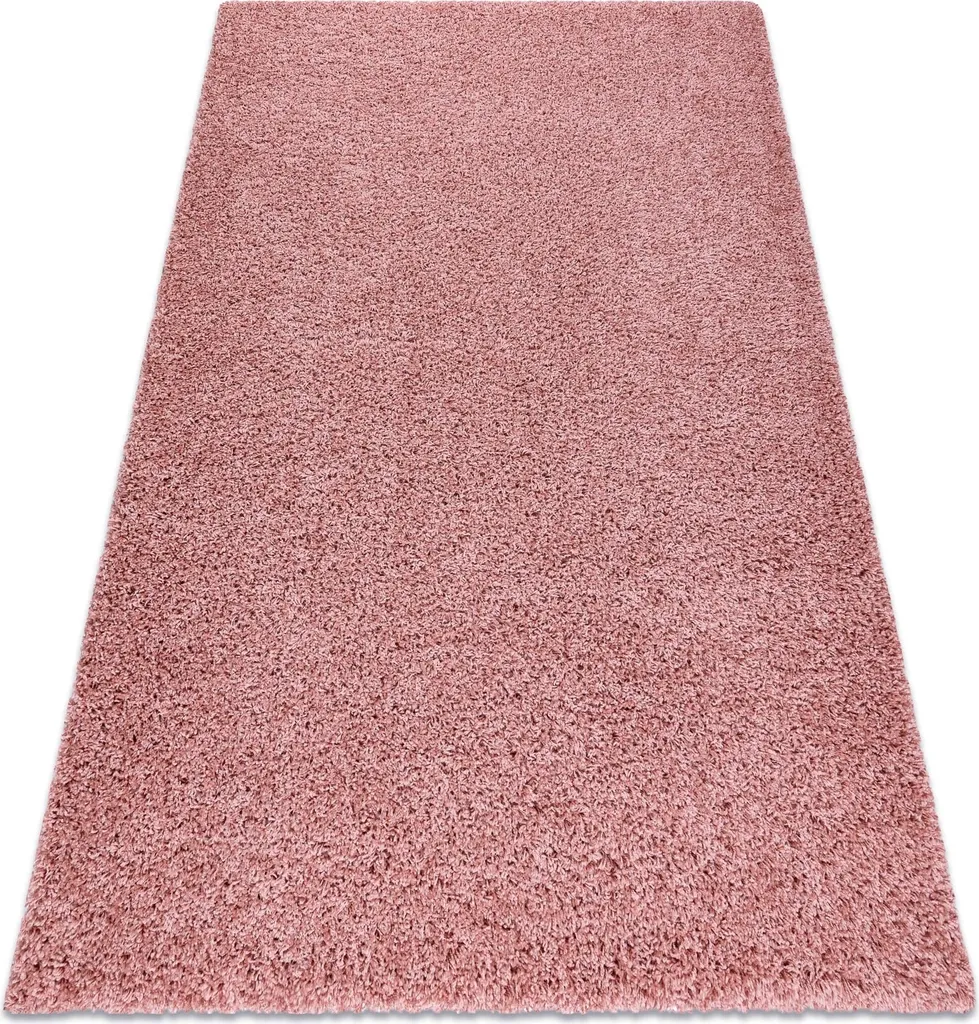 Tapis SOFFI shaggy 5cm rose clair 120x170 cm - Tapis de salon doux