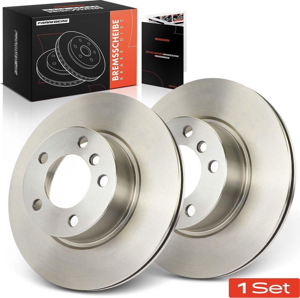 Frankberg 2x Bremsscheiben Vorderachse für BMW F20 F21 F34 F30 F80 F31 F33 F83 F32 F82 F36 Bj ab 2011