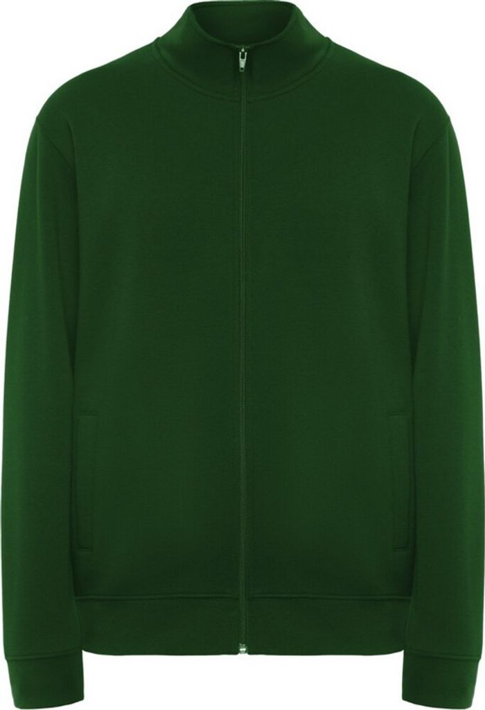 Roly - "Ulan" Sweatshirt Durchgehender Reißverschluss für Herren/Damen Uni PF4251 (XL) (Flaschengrün)