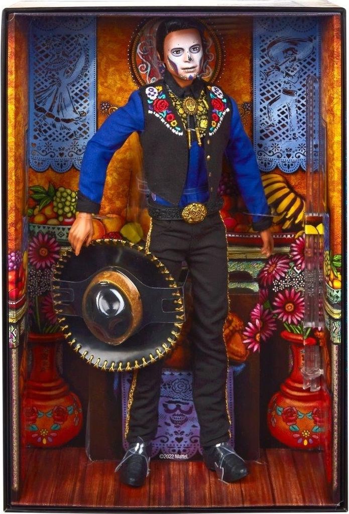 Mattel HBY10 - Barbie podpis Dia de Muertos - Ken 2022 Obrázok produktu 