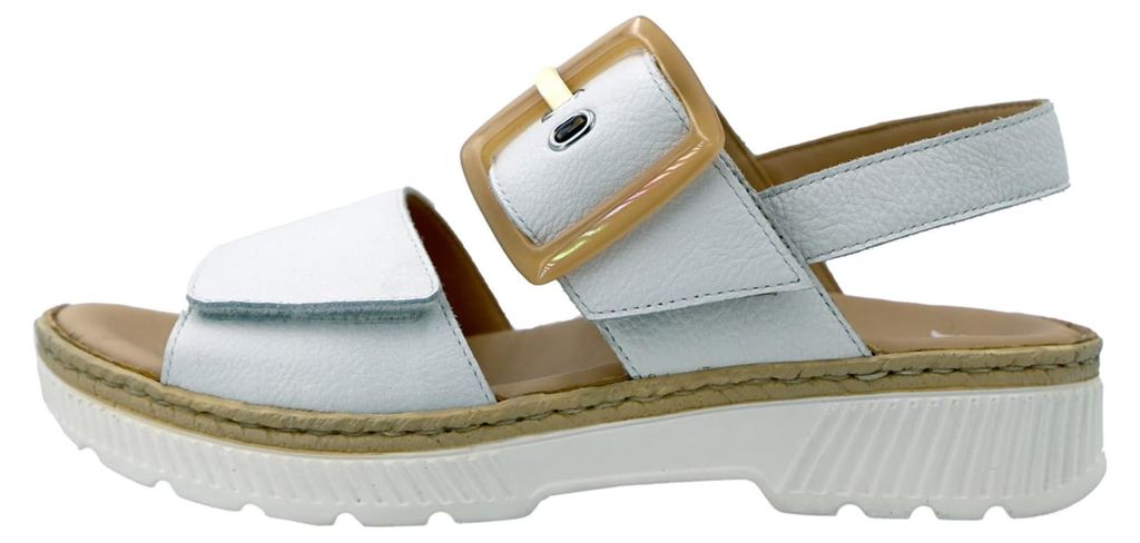 Ara Sandalen Damen 32303531393836 Weiß 37 EU