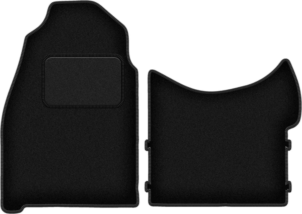 Tappetini Anteriori Velour per Mercedes Sprinter II (2006-2019) Neri