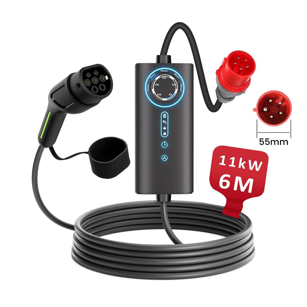 Borne de recharge mobile de type 2 pour véhicules Image du produit 