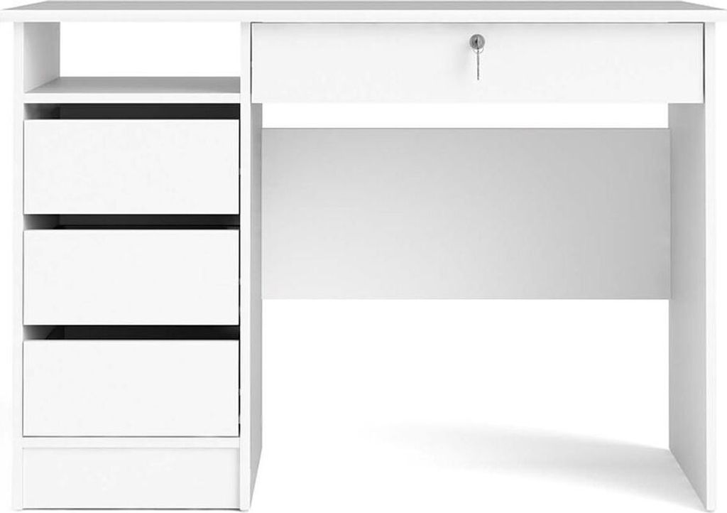 Function Plus Schreibtisch Weiß Produktbild 3