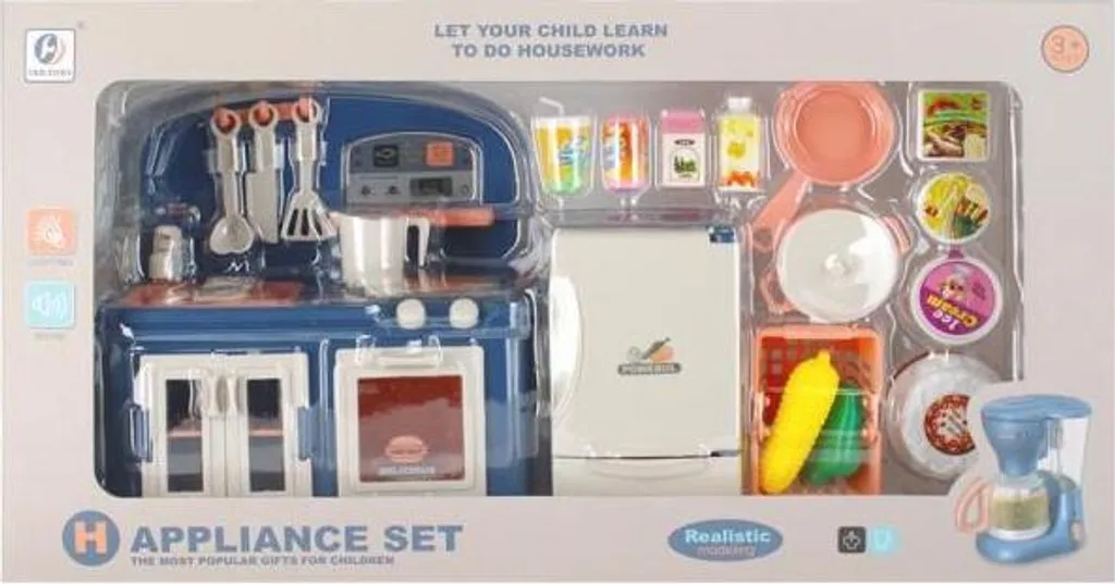 Cuisine avec Accessoires 501121 Mega Creative - Jeu d'Imitation Complet