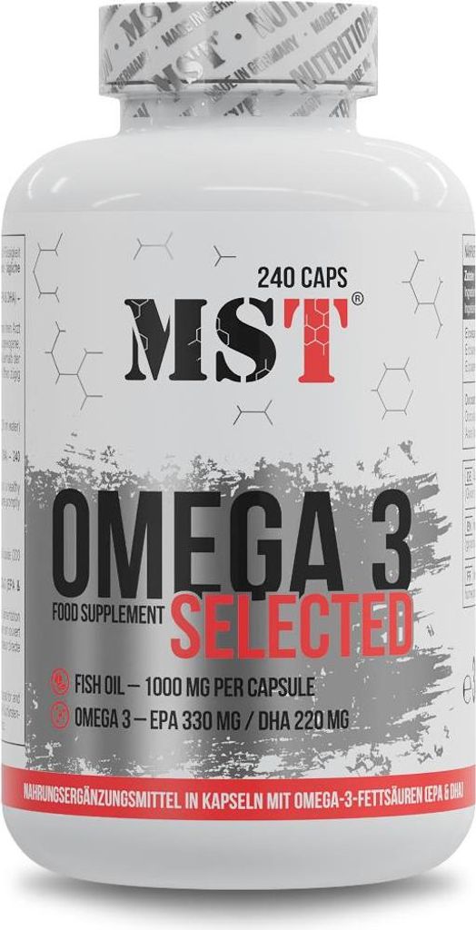 MST - Omega 3 Selected (240 Kapseln)