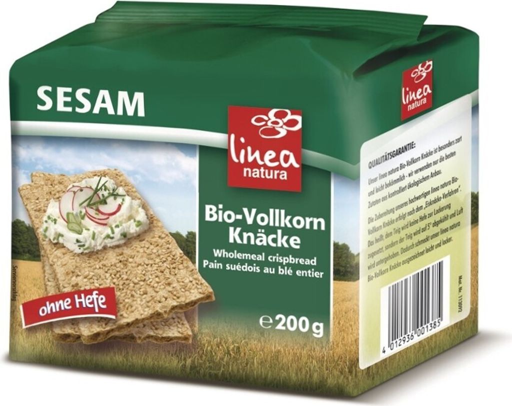 Linea Natura - Linea natura Sesam Vollkorn Knäcke - 200g
