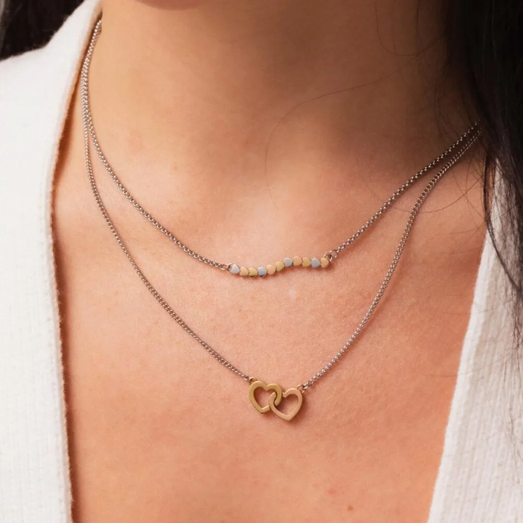 Collier One Ao Ojchn02T en acier inoxydable argenté haute qualité