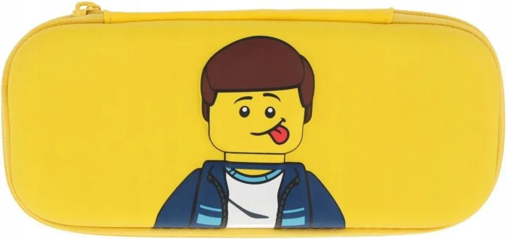 Trousse LEGO Rigide Jaune 100698 - Rangement Scolaire pour Enfants