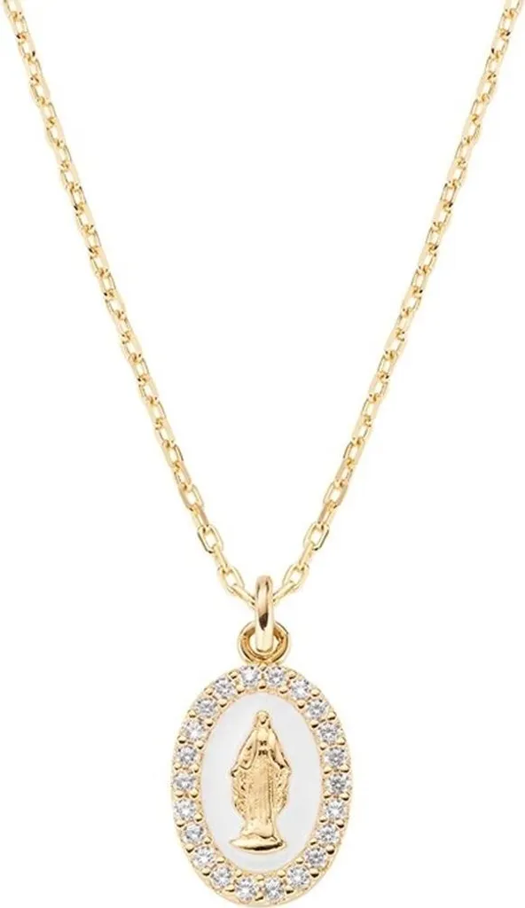 Collier Femme Amen CLMISMGB Cadeau Idéal pour Anniversaire et Baptême