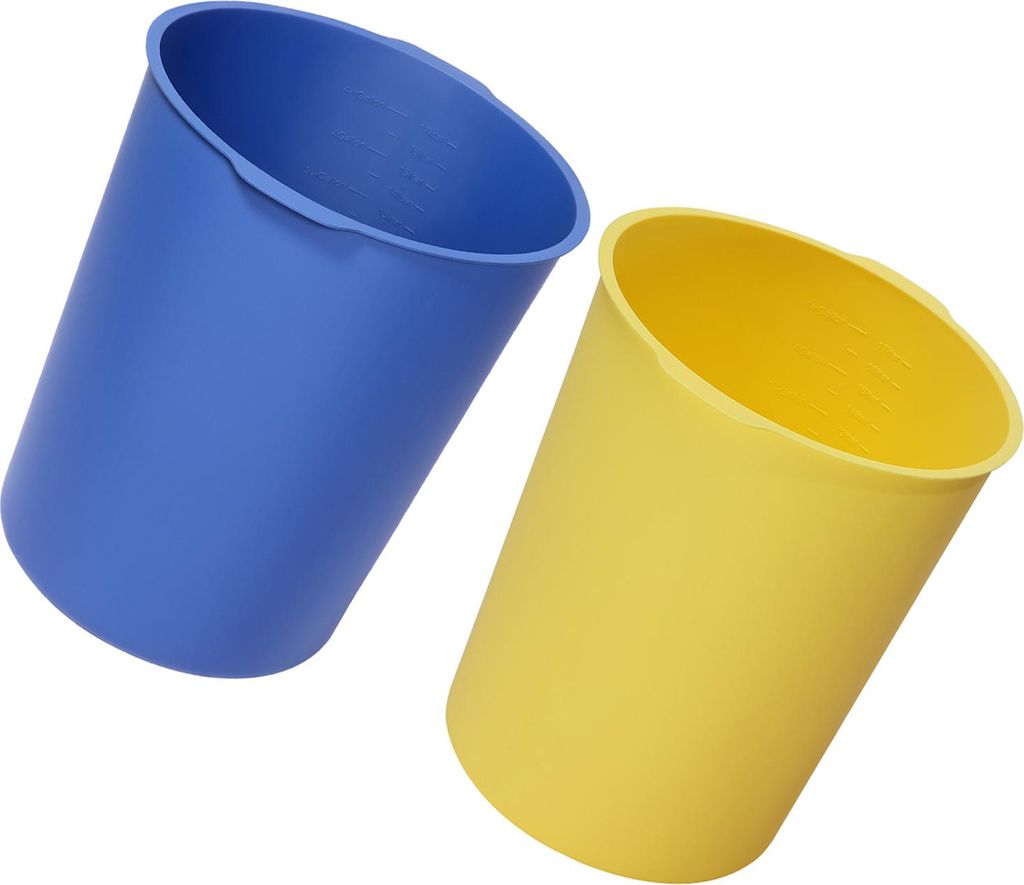 SucceBuy Silikon-Eimereinlage, 18,9 L, wiederverwendbarer Einsatz für Betonmischung, geeignet für Dünnbettmörtel, Farbe, Beton und Epoxidharz, ...