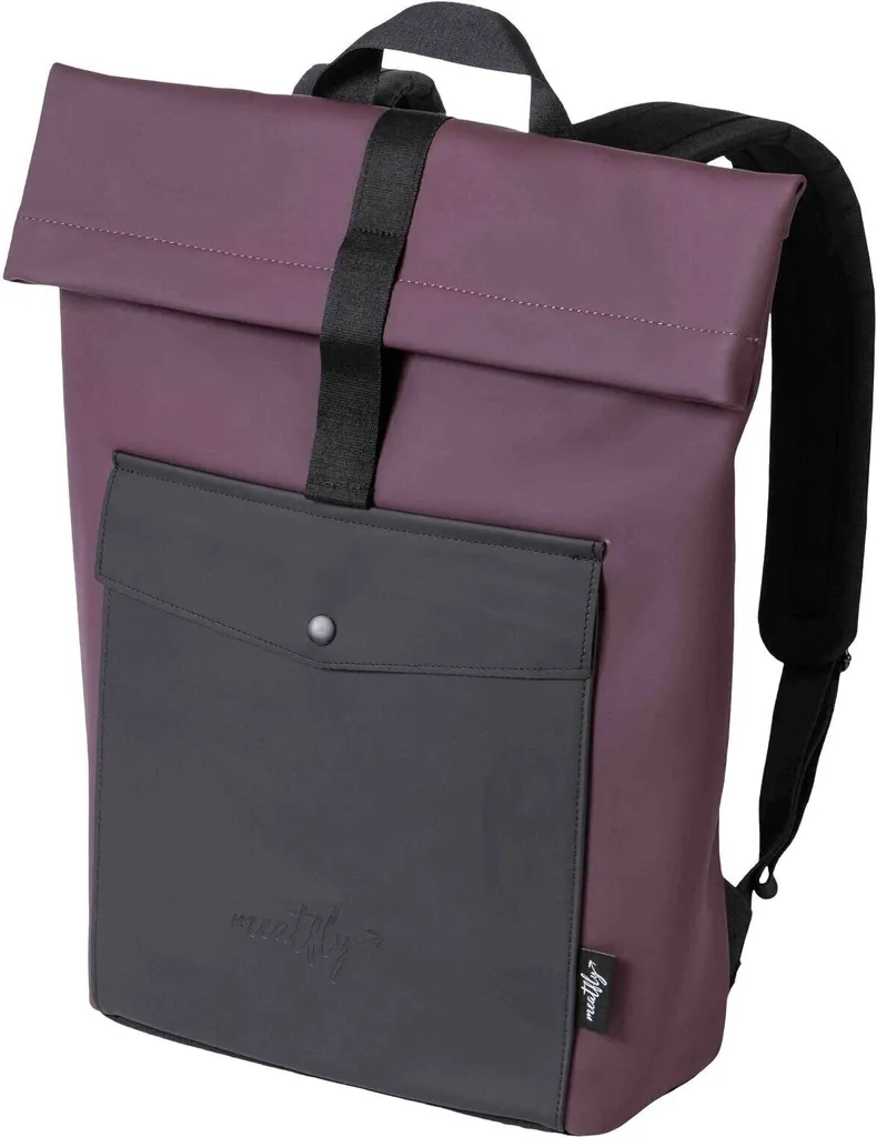 Meatfly Manny Sac à Dos Urbain Vin Noir 17L pour Homme et Femme