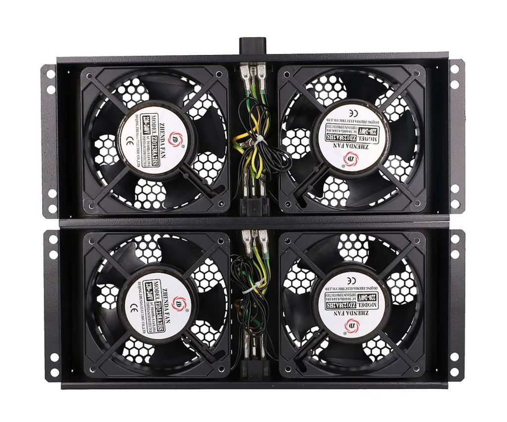 Extralink ventilátor pro stojanový rackový rozvaděč s 2m Obrázek produktu 