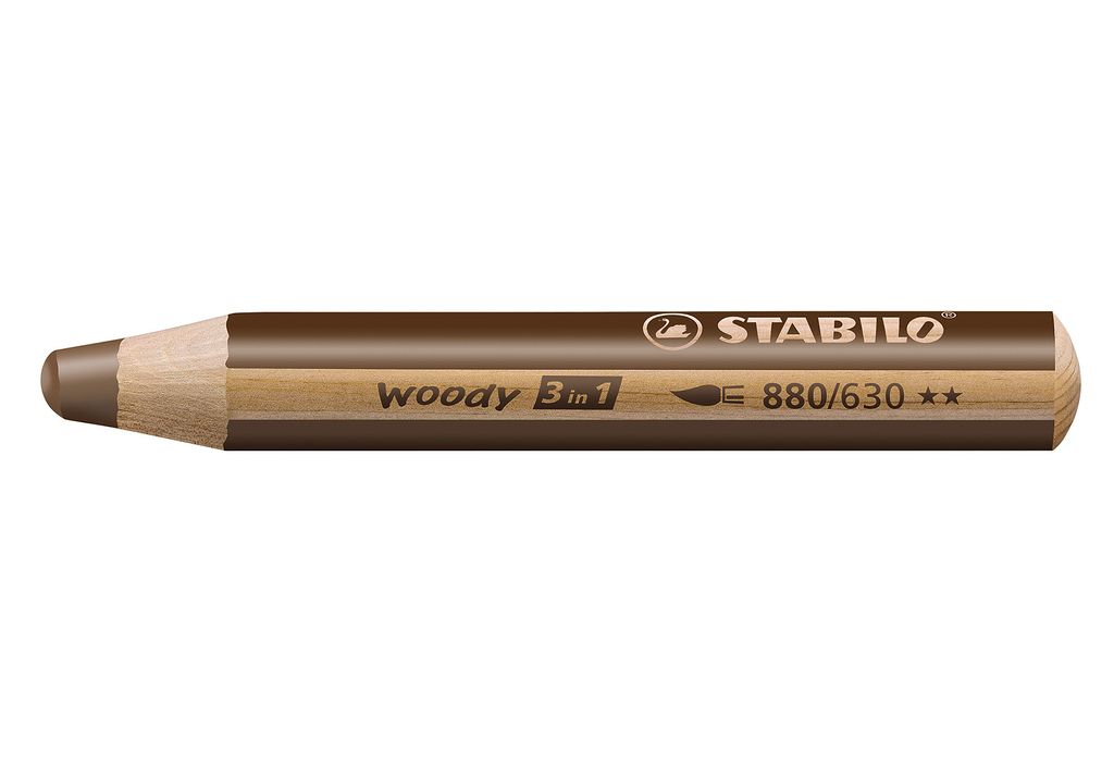Stabilo® 880/630 penna multitalento woody 3 in 1, marrone Immagine del prodotto 