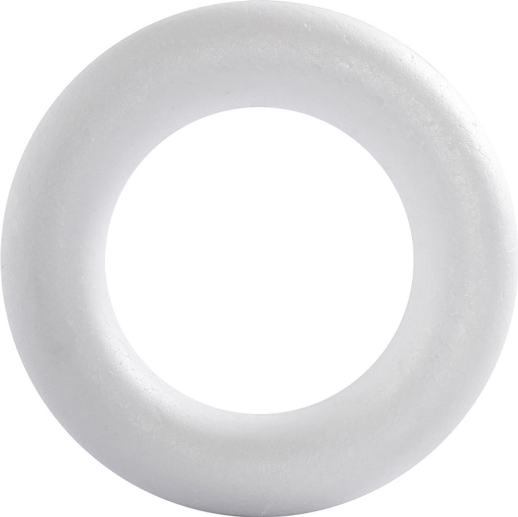 Styropor Ring met Ronde Achterkant, 35cm Image du produit 