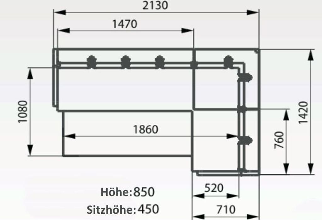 Eckbank Küche ausziehbar mit Stauraum und Schlaffunktion!
