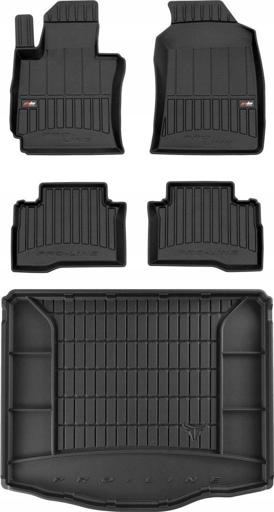 SET 3D Gummimatten SsangYong XLV ab 2016-