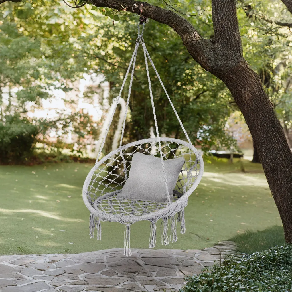 Fauteuil suspendu de relaxation intérieur et extérieur pour balcon - 10