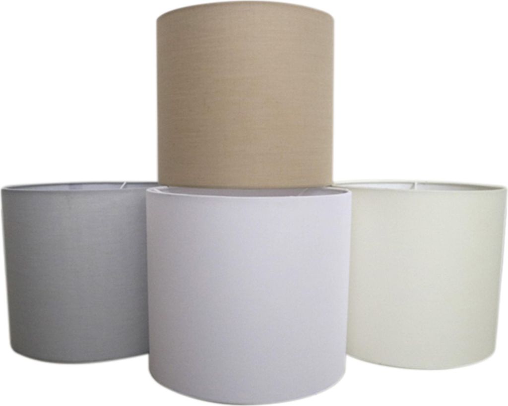 Näve Leuchten Schirme SFP mit E14 Schirme SFP mit E14 Pendel-Lampenschirm, Leuchtenschirm im Classic Style, aus Metall und Textilmaterial in beige...