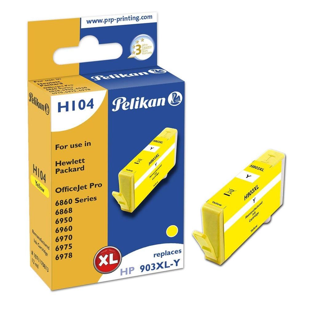 Pelikan wiederbefüllte Tinte 1071170813 ersetzt hp 903XL Produktbild 