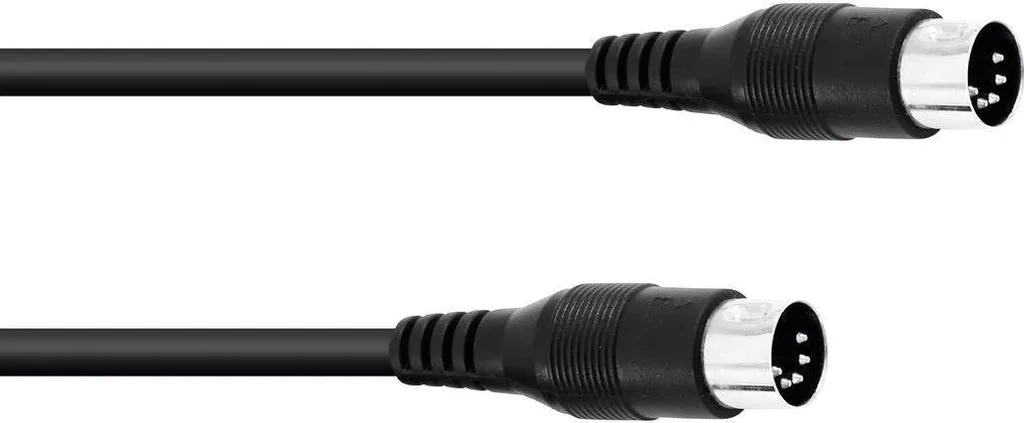 OMNITRONIC Cavo DIN 5pin MIDI 3m - 1