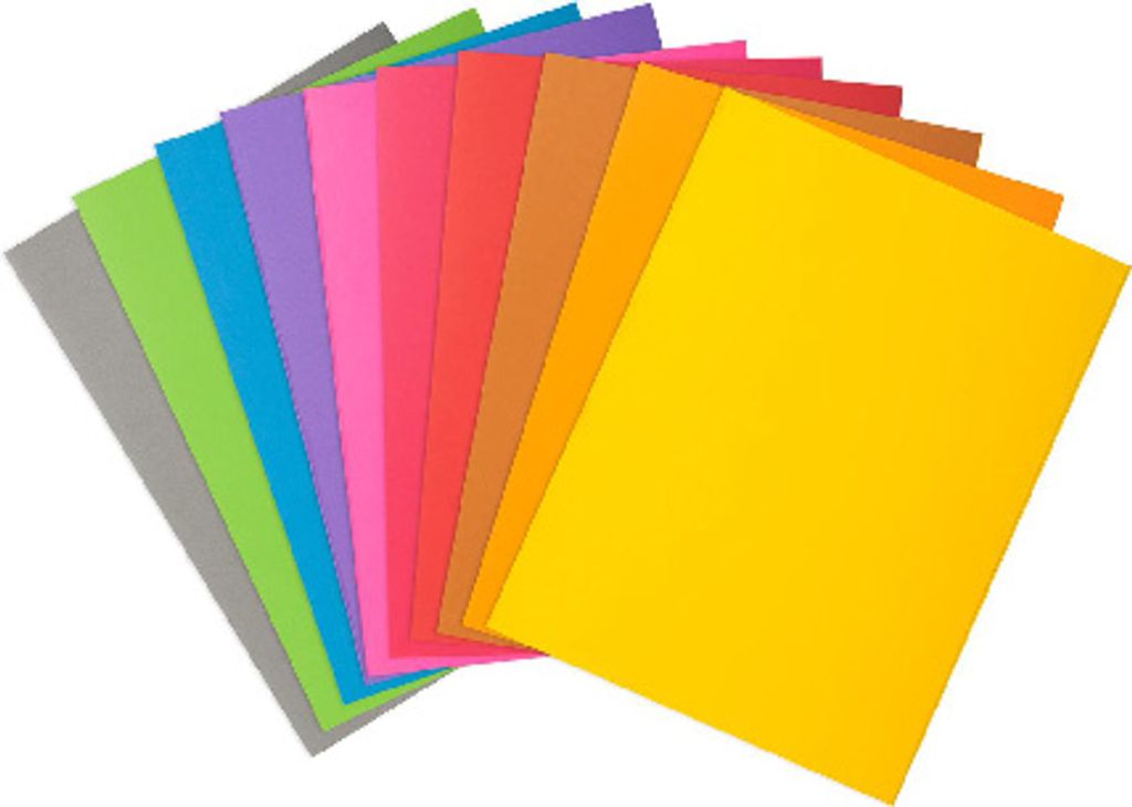 Exacompta 10x 30er Packung ROCKS 80 22x31cm - Farben sortiert - 807001E