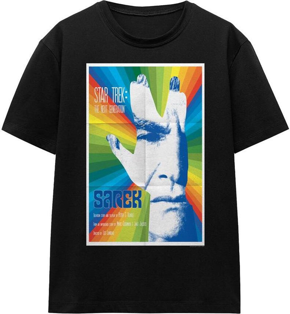 Star Trek - "The Next Generation Season 3 Episode 23" T-Shirt für Herren/Damen Uni TV16413 (S) (Schwarz)