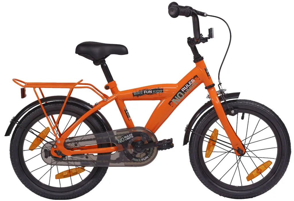 Vélo Bikefun 16 pouces No Limit avec cadre robuste et pneus tout-chemin
