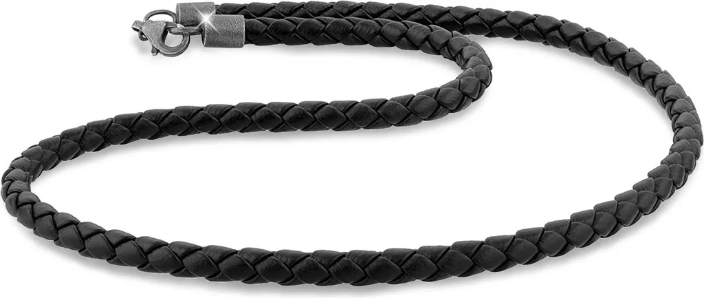 Chaîne de Cou pour Homme KUZZOI en Argent Sterling Style Urbain Chic