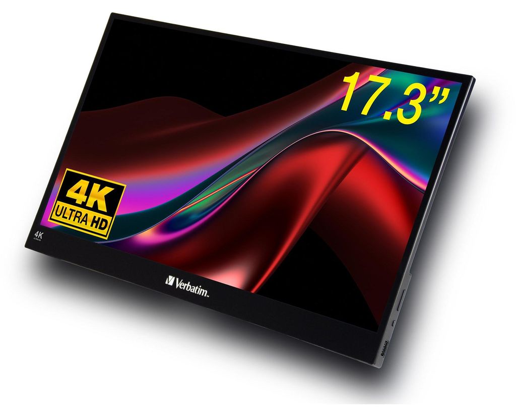 Verbatim PMT-17 4K Portable Touchscreen Monitor 17.3" 4K Image du produit 