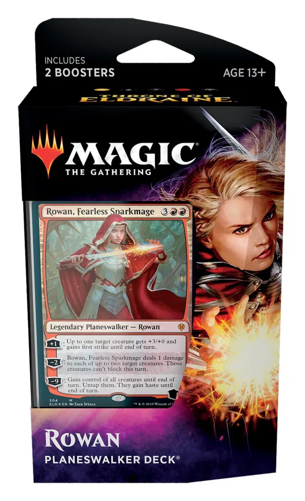Deck de Démarrage Magic Rowan - Throne Of Eldraine - Version Anglaise
