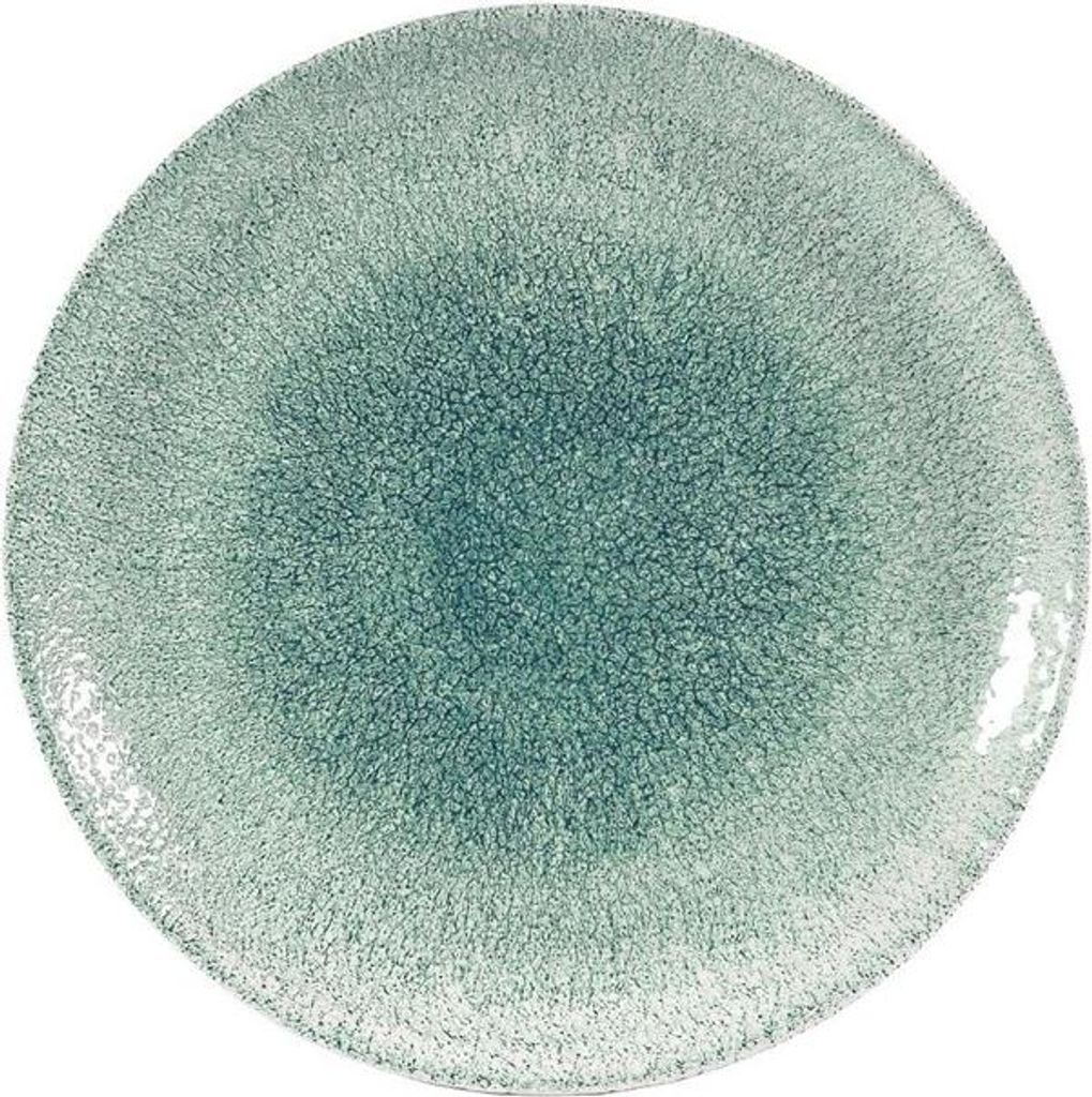 CHURCHILL Raku Jade green Teller flach, coup, ø: 288 mm