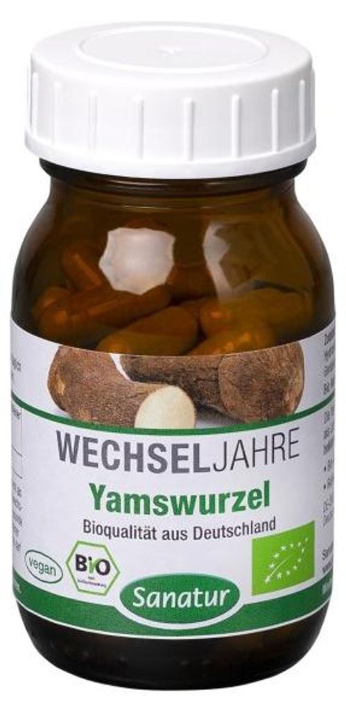 Sanatur Yamswurzel Wechseljahre Kapseln, 60 St. Kapseln